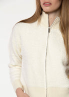 swatch_Chalk boucle zip cardigan sweaters