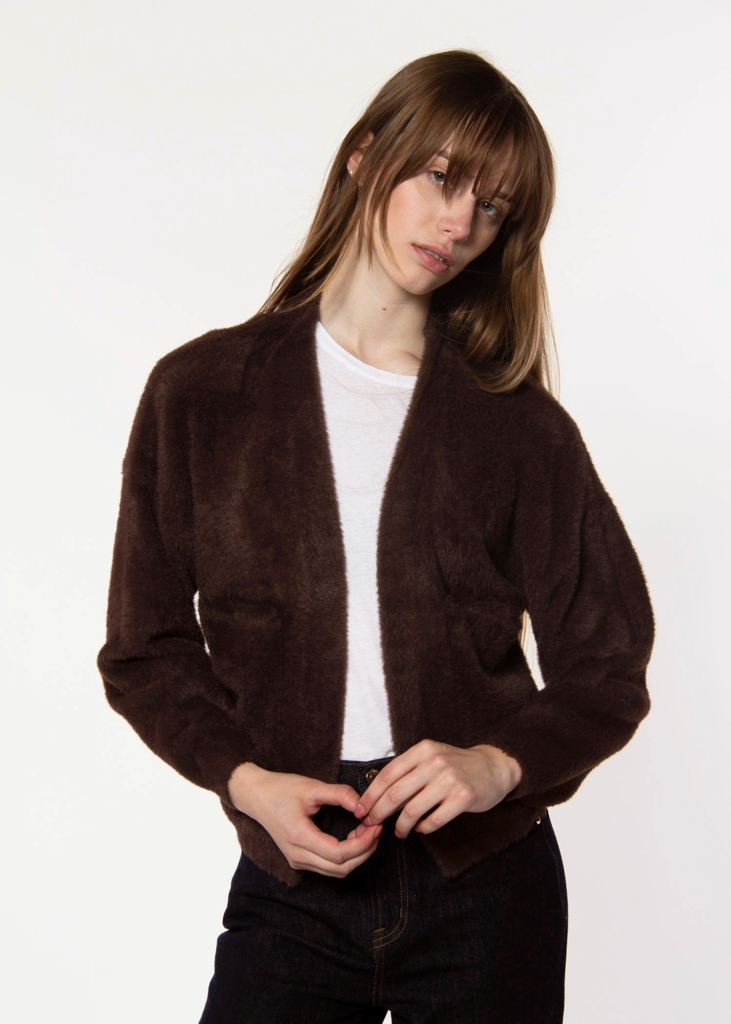 swatch_Chocolate jana cardigan sweaters