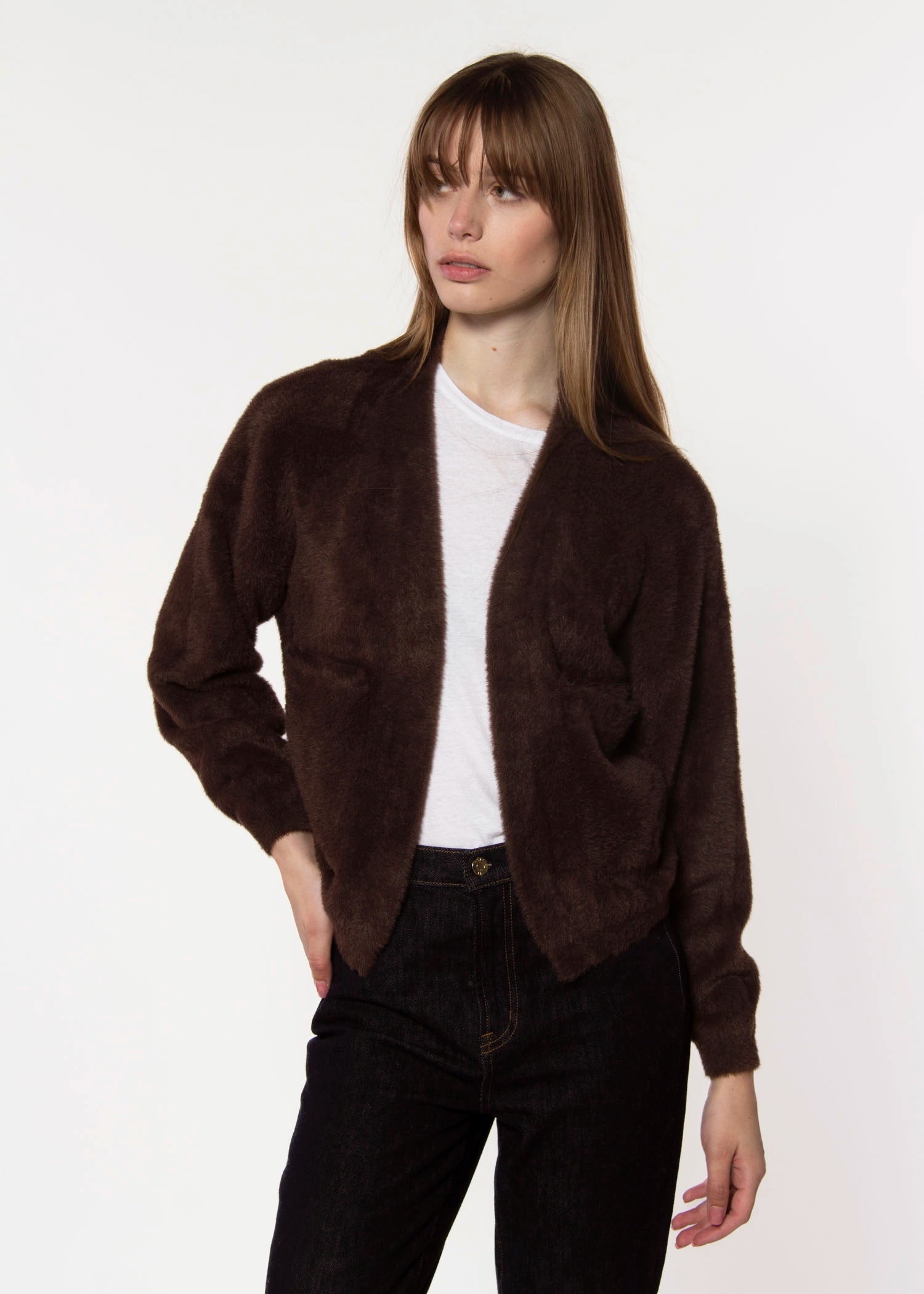 swatch_Chocolate jana cardigan sweaters