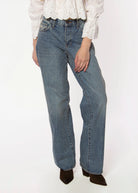 swatch_Denim low rise baggy jean