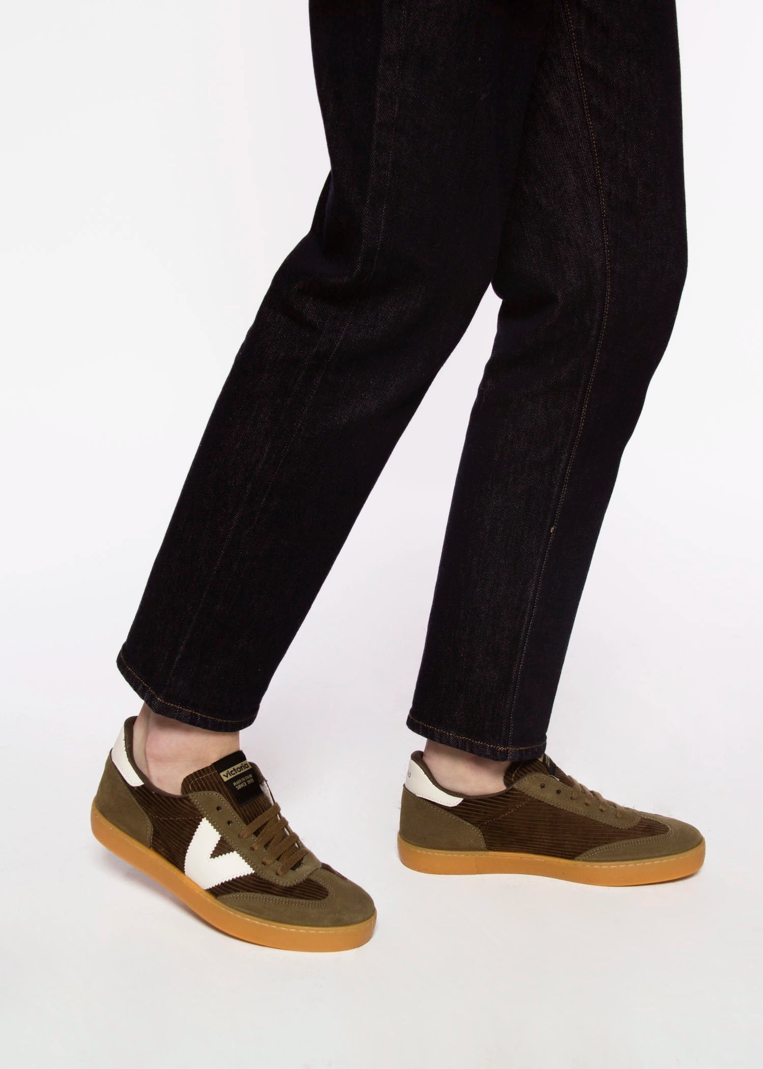 swatch_Kaki berlin corduroy sneaker shoes