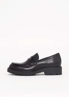 swatch_Black Leather kenova loafer shoes