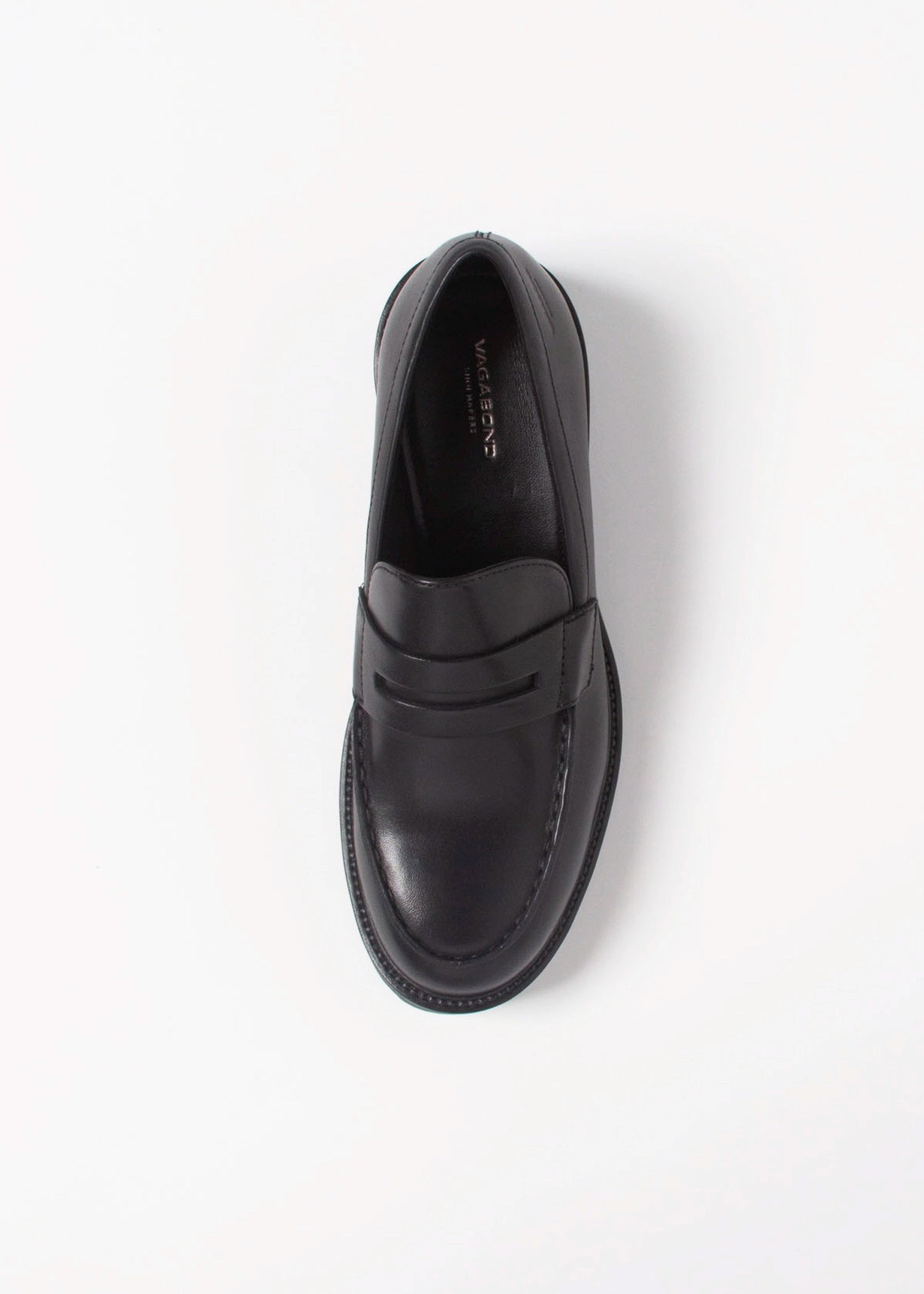swatch_Black Leather kenova loafer shoes