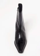 swatch_Black Patent giselle boot shoes