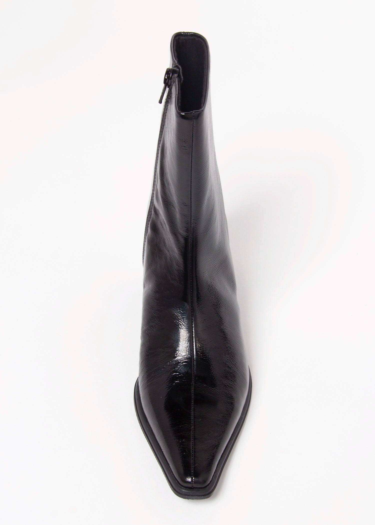 swatch_Black Patent giselle boot shoes