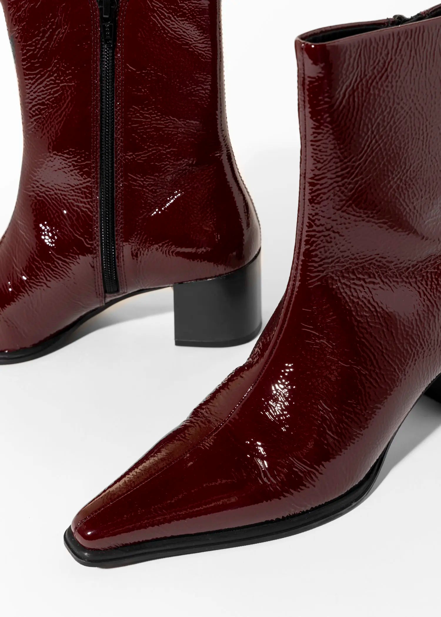 swatch_Cherry Patent giselle ankle boot ankle boots