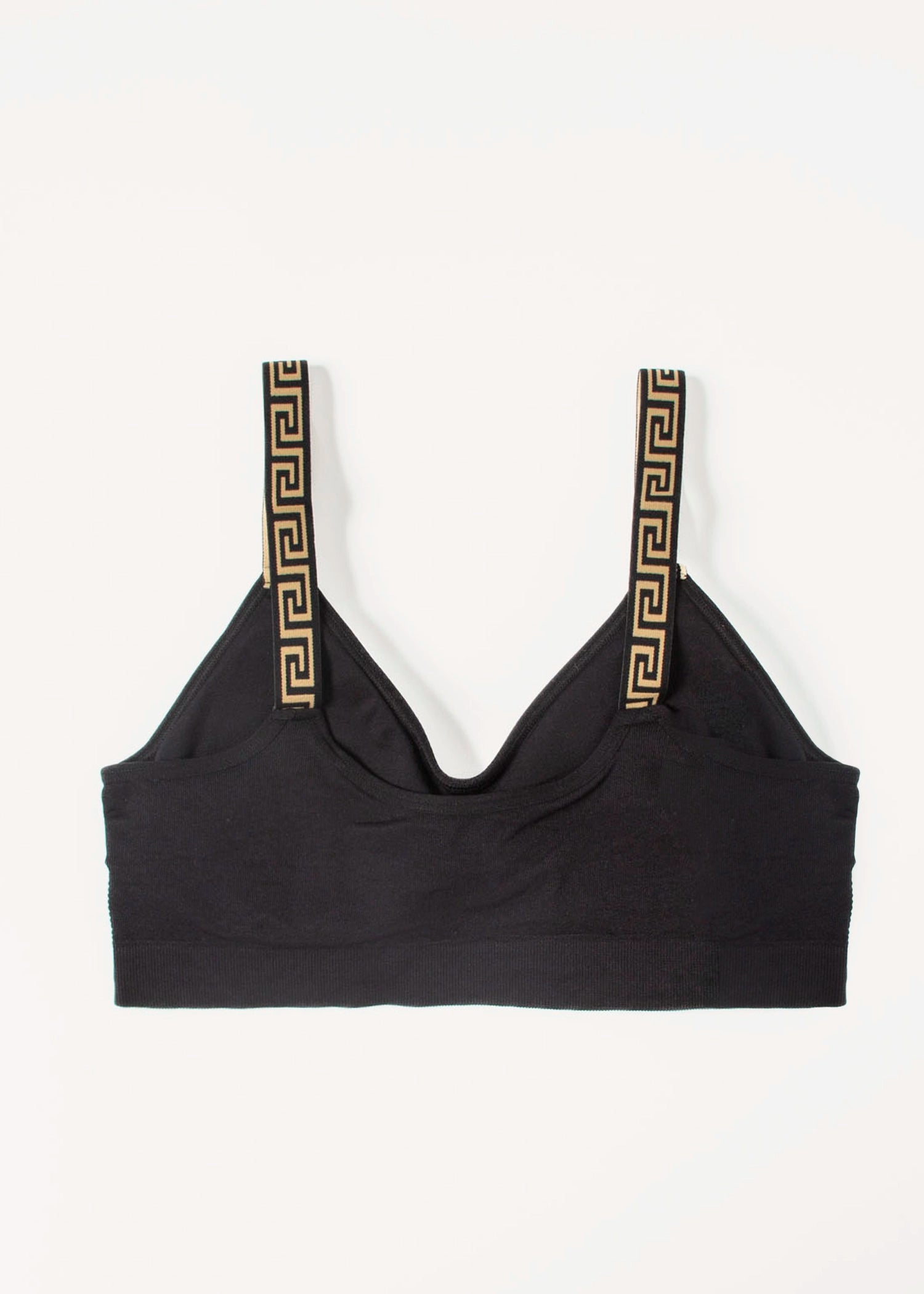 swatch_Black luxe strap bralette strap its