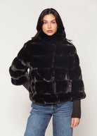 swatch_Black feline jacket coats