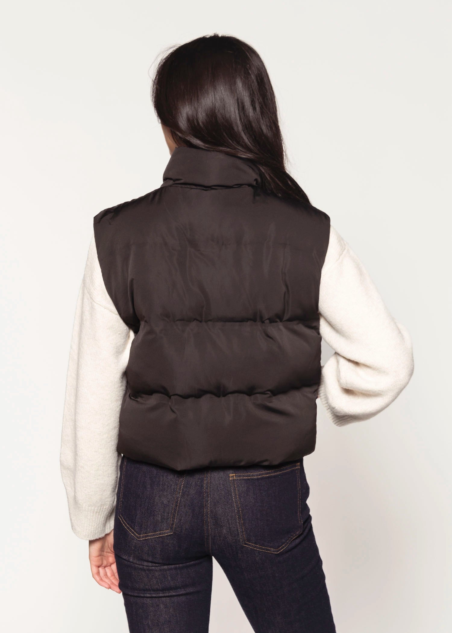 swatch_Black izzy puffer vest