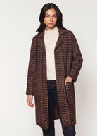 swatch_Chocolate/Oat Multi marceau coat coats