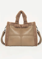 swatch_Toffee jasha shopper tote bags