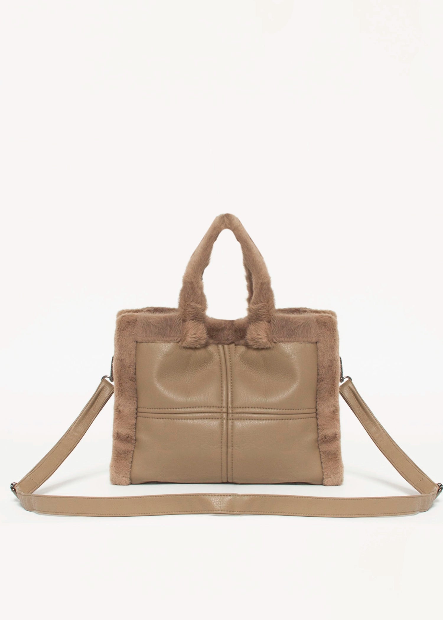swatch_Toffee jasha shopper tote bags