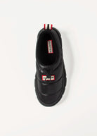 swatch_Black madi puffer slip on shoes