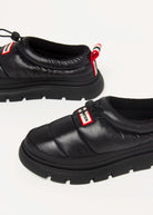 swatch_Black madi puffer slip on shoes