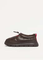 swatch_Dark Brown madi puffer slip on shoes