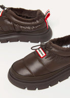 swatch_Dark Brown madi puffer slip on shoes