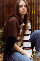 swatch_Chocolate Combo central park west thea cashmere colorblock sweater