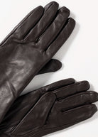 swatch_Black rino and pelle florianne long leather gloves