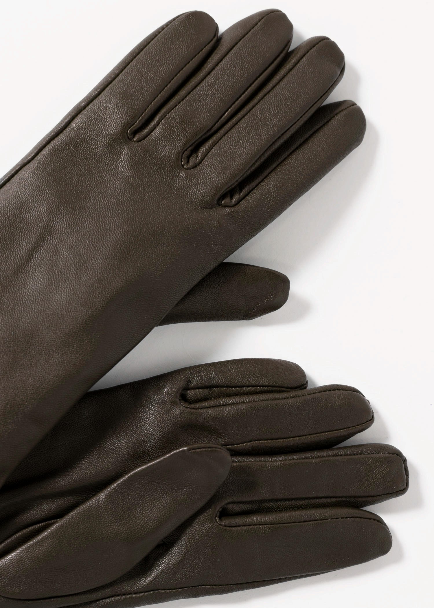 swatch_Coffee rino and pelle florianne long leather gloves
