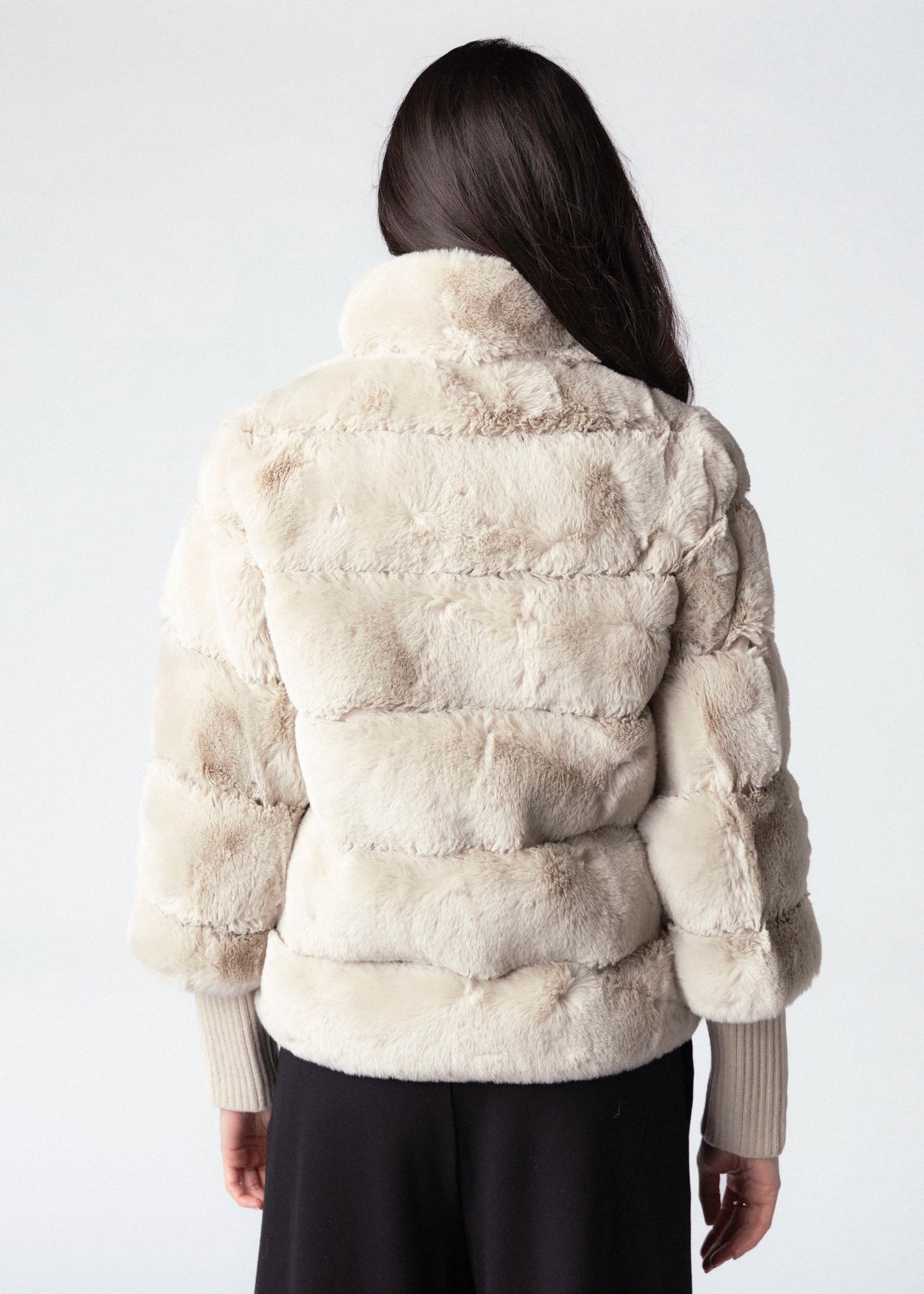 swatch_Birch rino and pelle feline quilted faux fur jacket