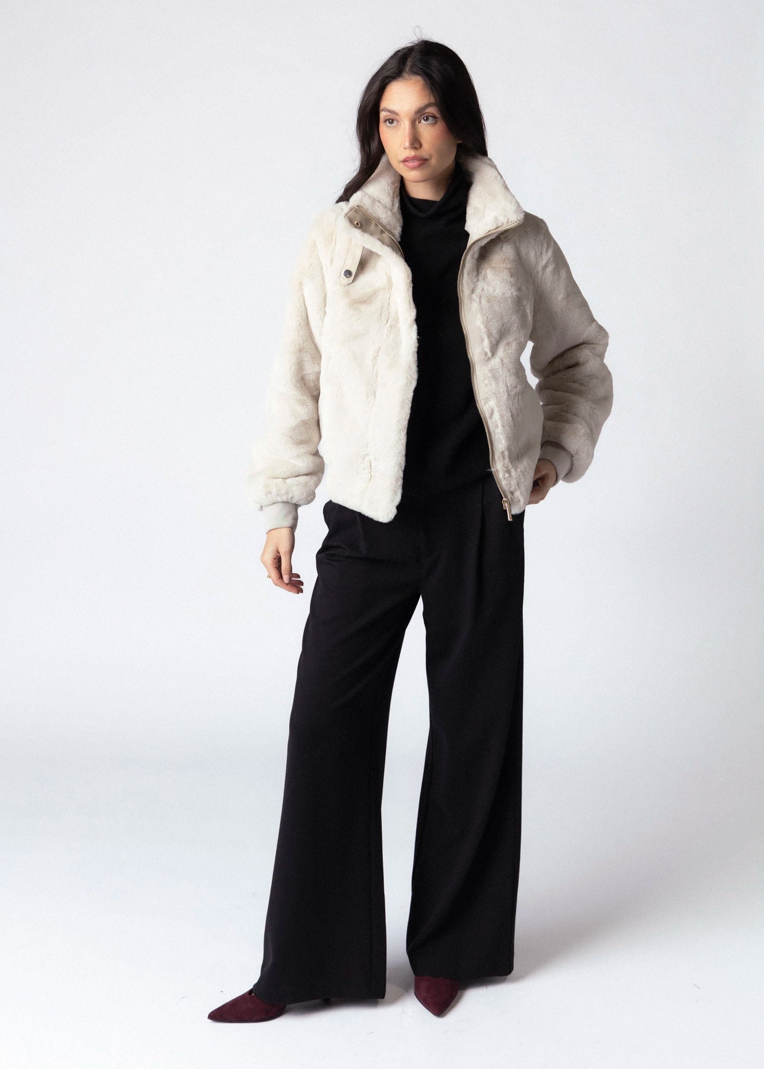 swatch_Birch rino and pelle ambra faux fur jacket