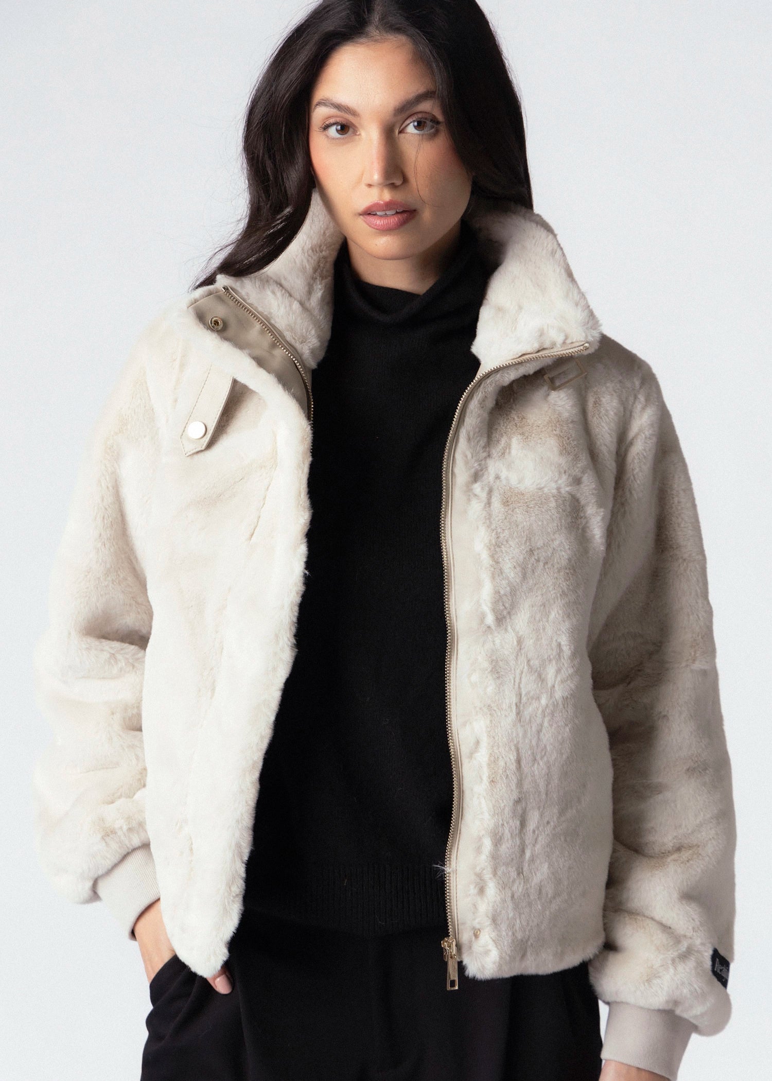 swatch_Birch rino and pelle ambra faux fur jacket