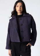 swatch_Purple Merlot sage the label sigrid houndstooth jacket