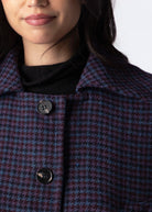swatch_Purple Merlot sage the label sigrid houndstooth jacket