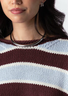 swatch_Chocolate Combo frankie striped sweater