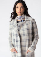 swatch_Ivory Plaid sage the label marlo plaid coat