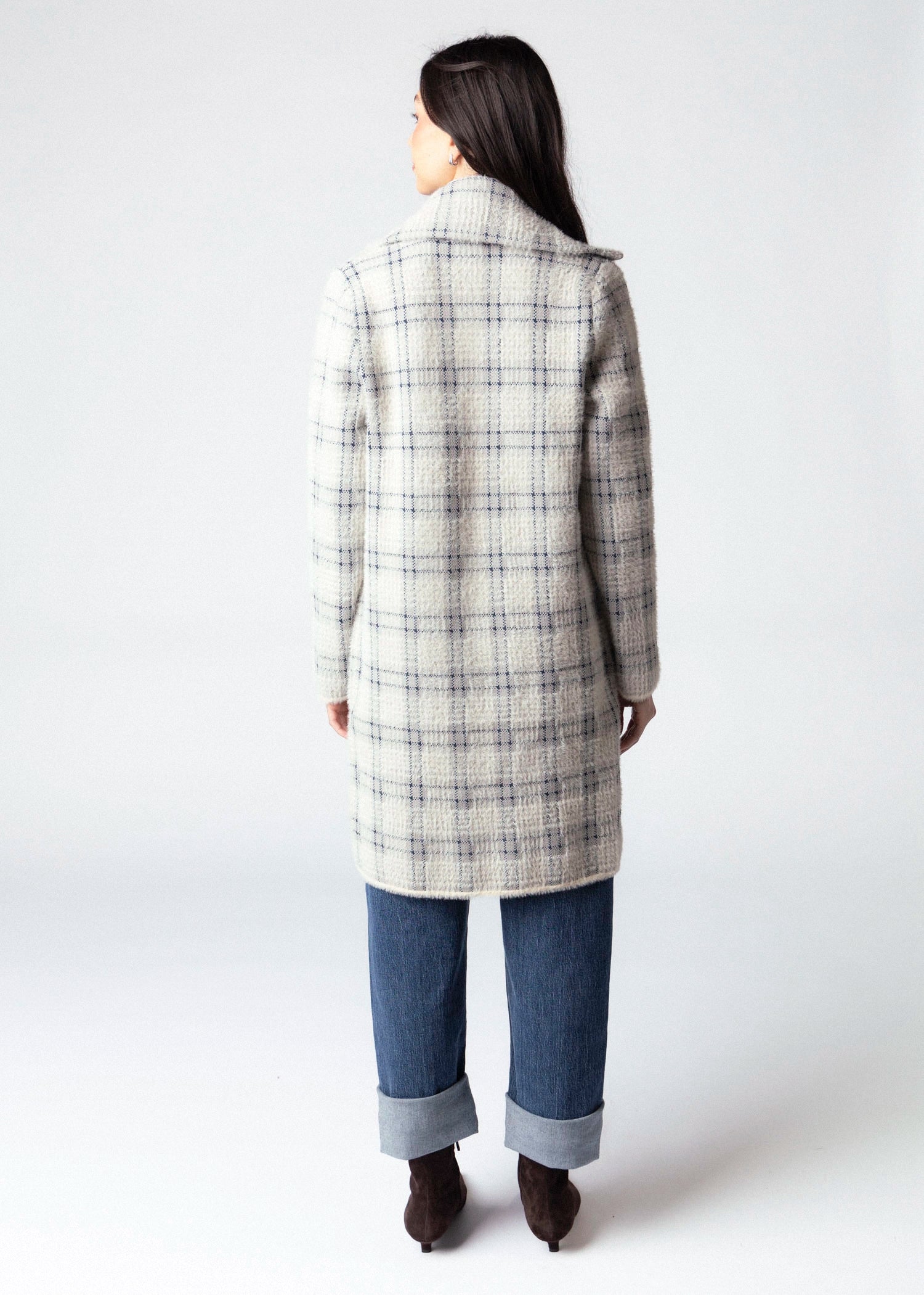 swatch_Ivory Plaid sage the label marlo plaid coat