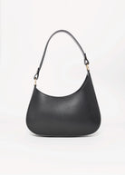 swatch_Black margaret italian leather shoulder bag