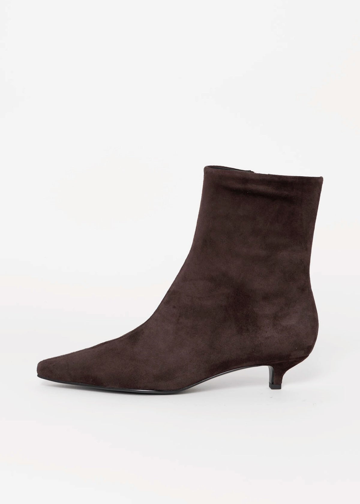 swatch_Chocolate Suede bibi lou azra 30 heeled ankle boot