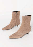 swatch_Taupe Croco Suede bibi lou azra 30 heeled ankle boot