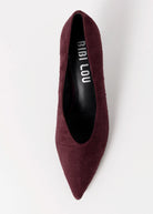 swatch_Burgundy Croco bibi lou tiare suede pump