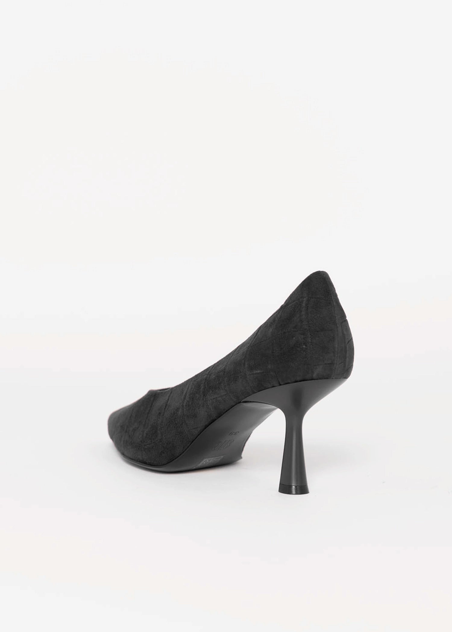 swatch_Black Croco bibi lou tiare suede pump