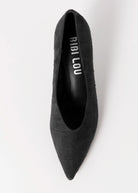 swatch_Black Croco bibi lou tiare suede pump