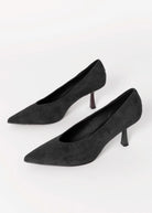 swatch_Black Croco bibi lou tiare suede pump