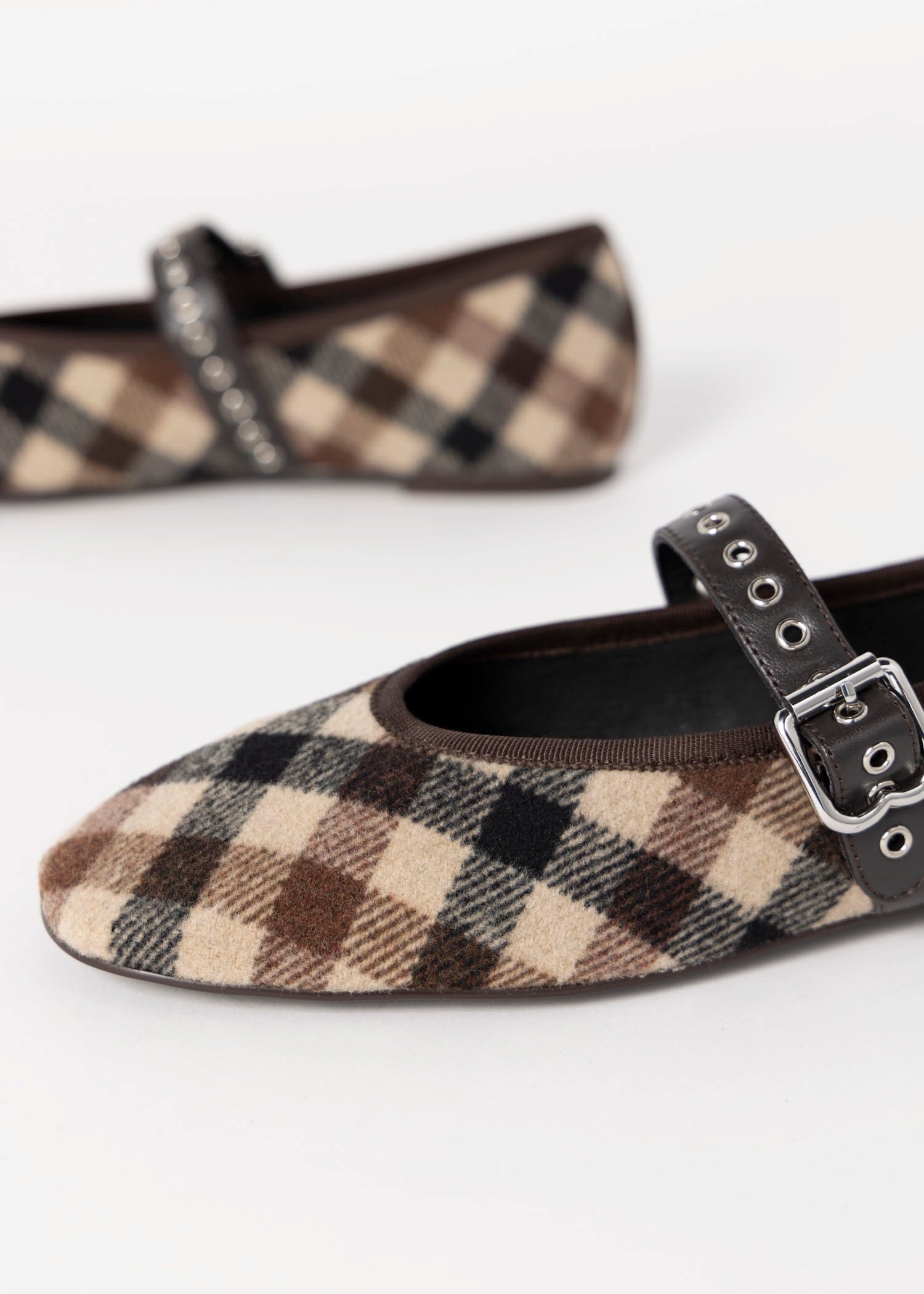 swatch_Brown Multi bibi lou arlo mary jane ballet flat