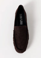 swatch_Dark Brown Suede bibi lou lysa loafer