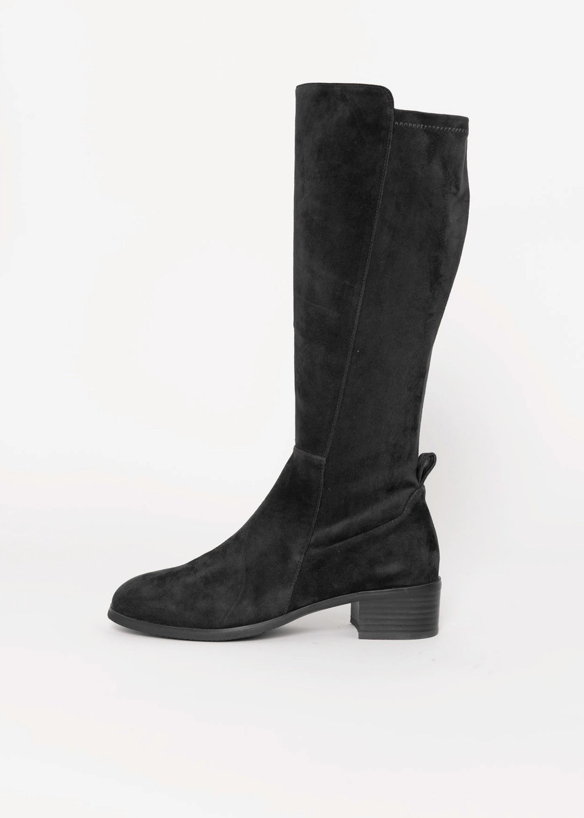 swatch_Black silent d oreos knee high boot