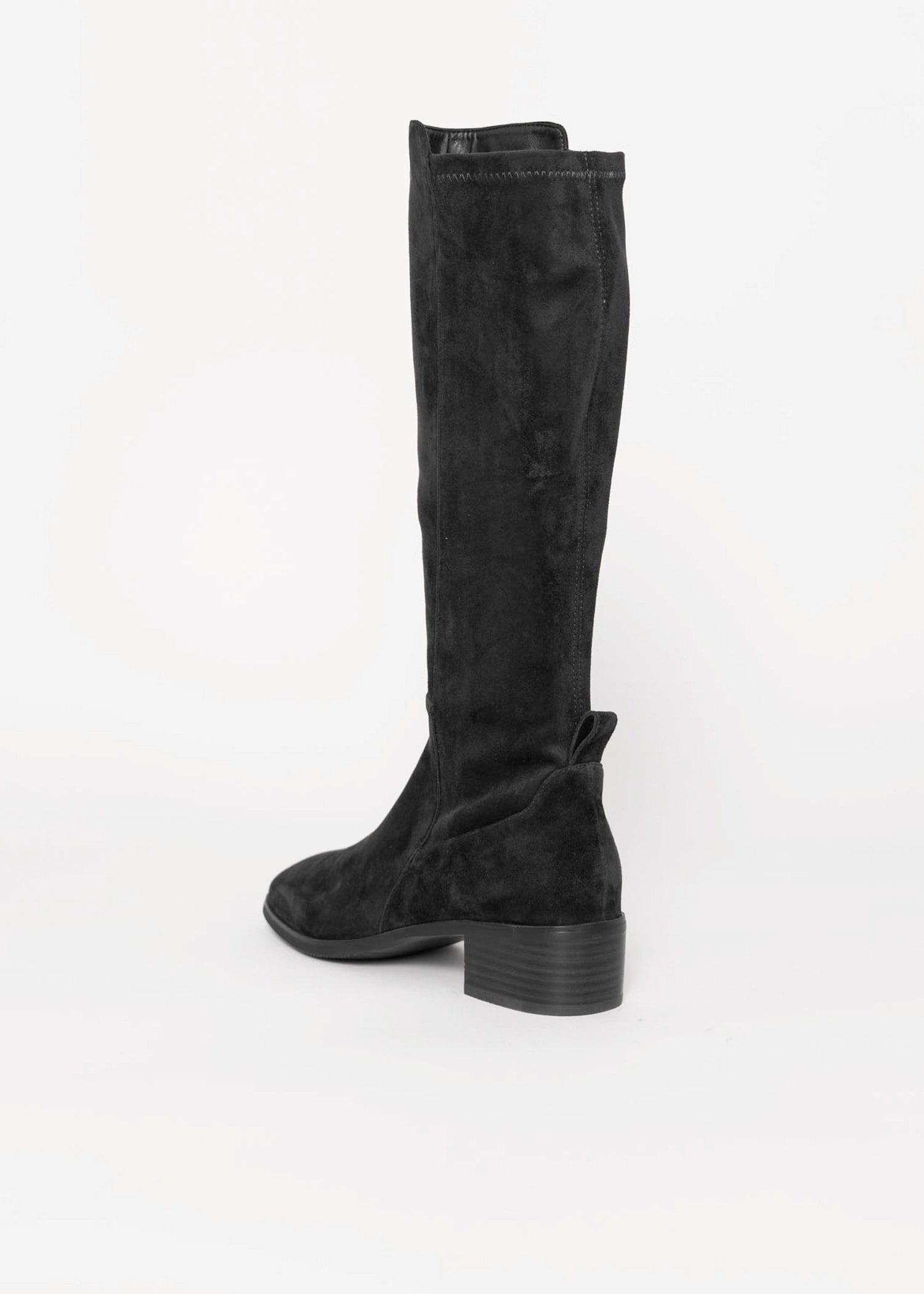 swatch_Black silent d oreos knee high boot