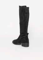swatch_Black silent d oreos knee high boot