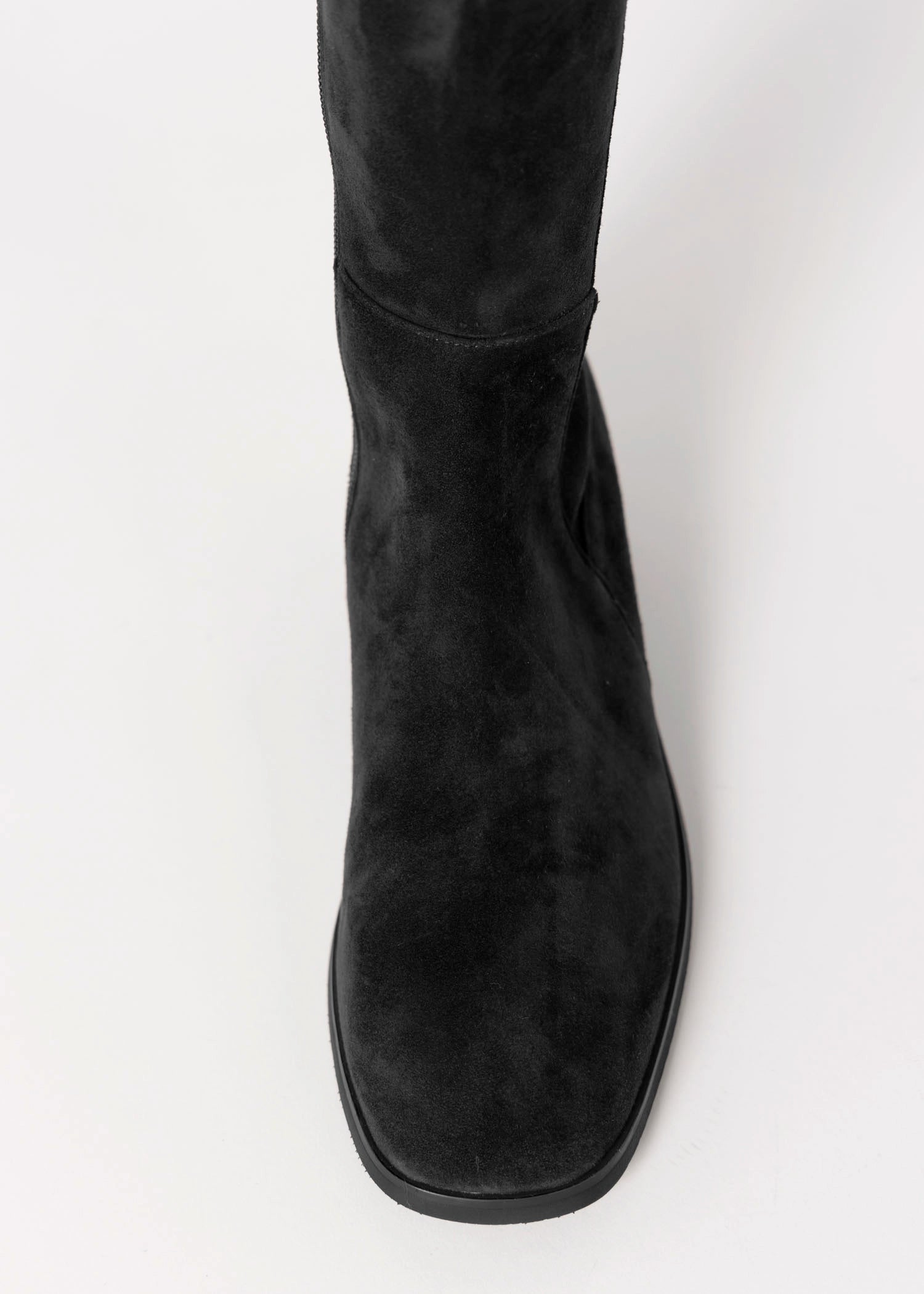 swatch_Black silent d oreos knee high boot