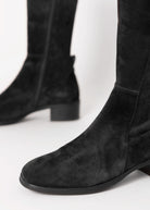 swatch_Black silent d oreos knee high boot
