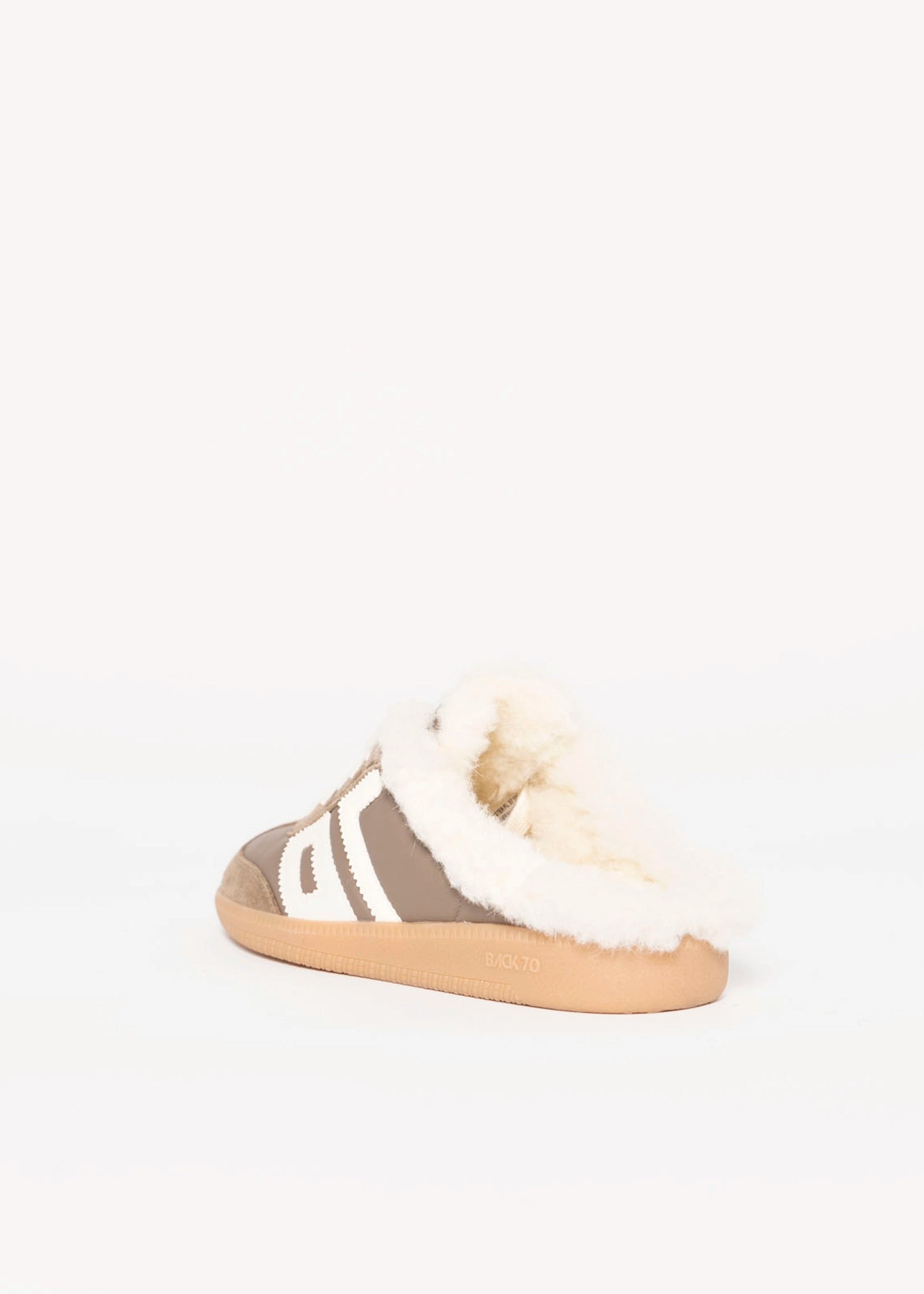 swatch_Taupe/Butter Back70 easter FL shearling lined sneaker