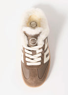 swatch_Taupe/Butter Back70 easter FL shearling lined sneaker