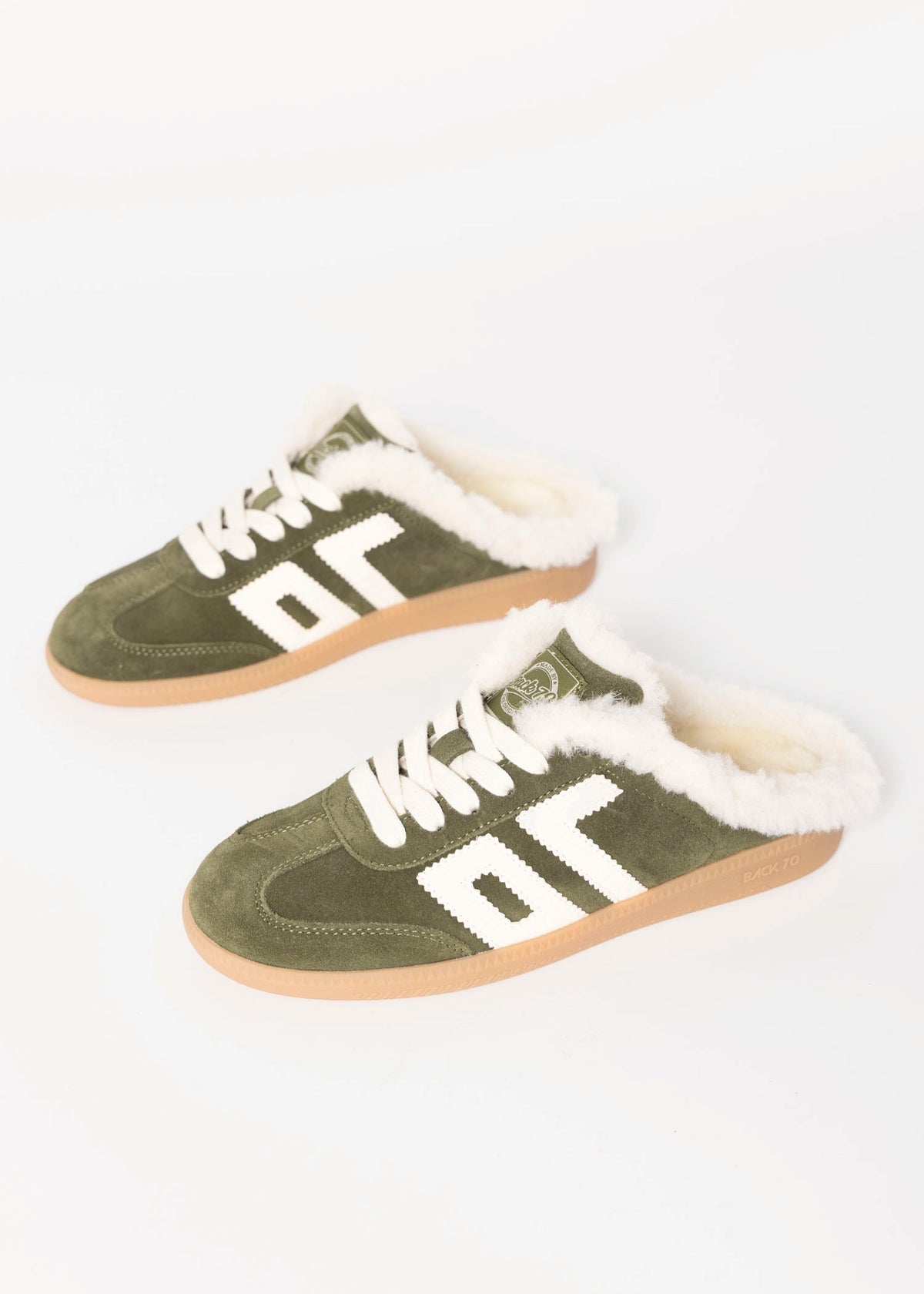 swatch_Forest/Butter Back70 easter FL shearling lined sneaker
