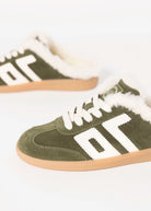 swatch_Forest/Butter Back70 easter FL shearling lined sneaker