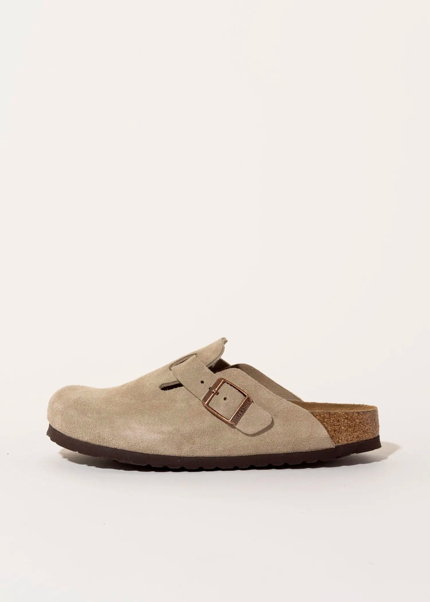 swatch_taupe suede boston clog clogs